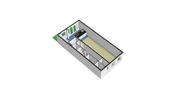 Floorplan - Essenburgsingel 94B, 3022 EG Rotterdam